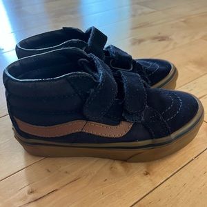 Little boys vans, suede, hardly worn, great condition